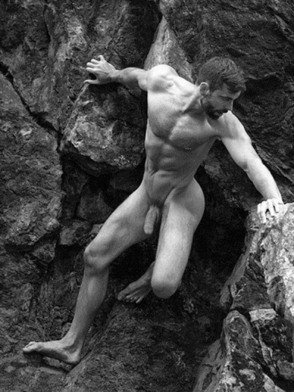 Beautiful naked guys in nature