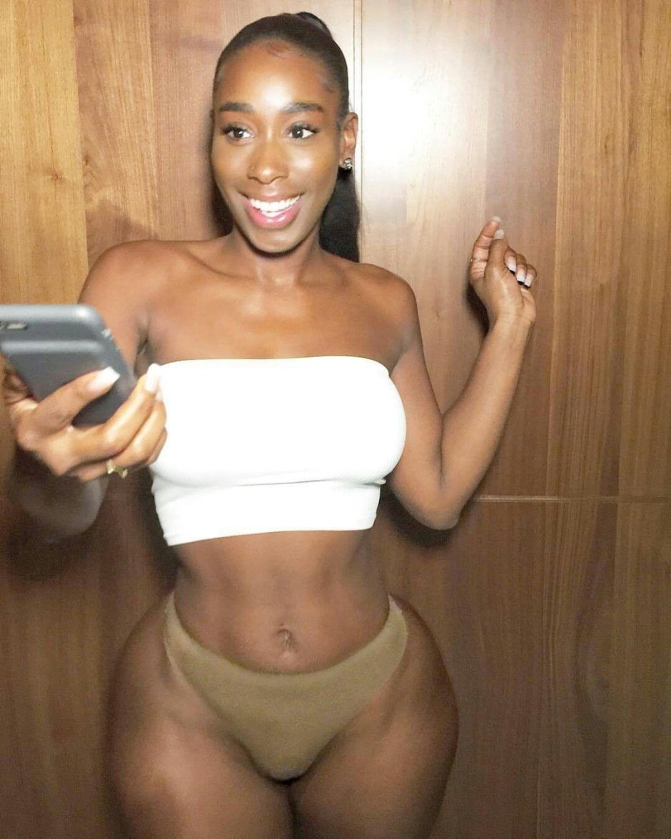 Brista Myles in Lingerie