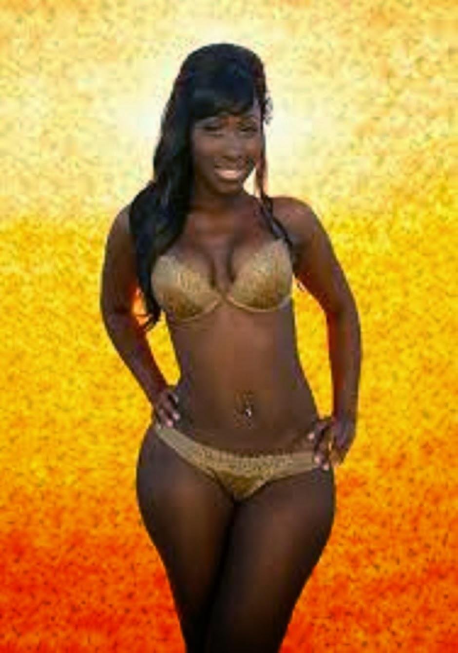 Brista Myles in Lingerie