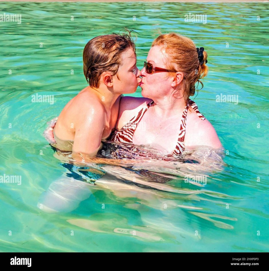 Unusual relations of mom and son