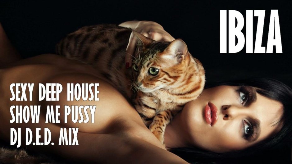 Girl with cat Erotic