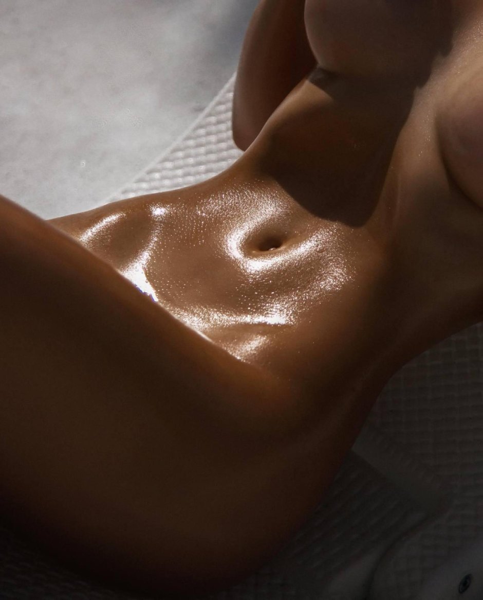 A beautiful naked female body