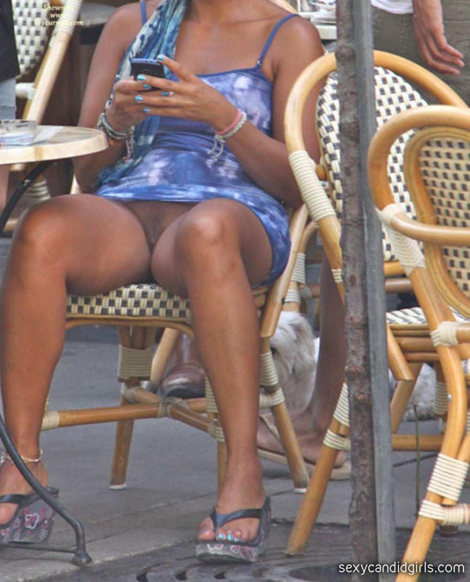 Girl Flashing Pussy On Work Public